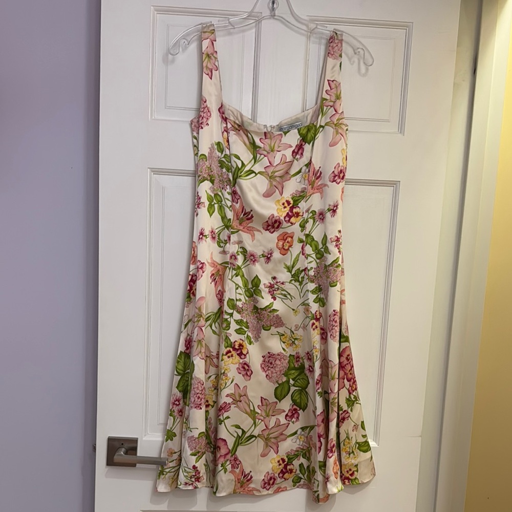 Floral Print Sleeveless Dress